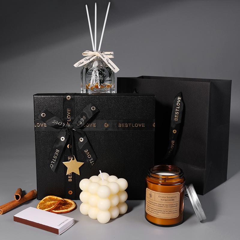 Coffret cadeau bougie d’aromathérapie