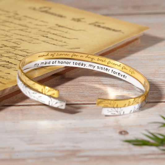 Bracelet pour demoiselle d’honneur – Cadeau pour demoiselle d’honneur – Cadeau pour la témoin de mariage